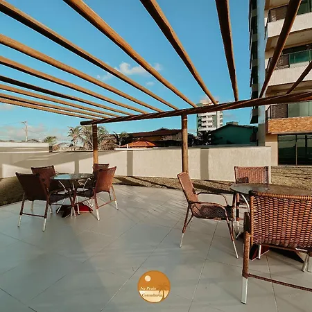 Pe Na Areia, Piscina Borda Infinita, Vaga De Garagem, Portaria 24 Hs Apartment Salvador Exterior photo