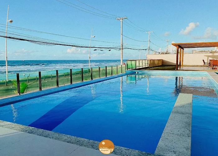 Pe Na Areia, Piscina Borda Infinita, Vaga De Garagem, Portaria 24 Hs