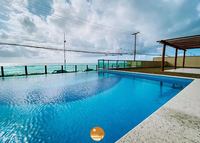 Pe Na Areia, Piscina Borda Infinita, Vaga De Garagem, Portaria 24 Hs