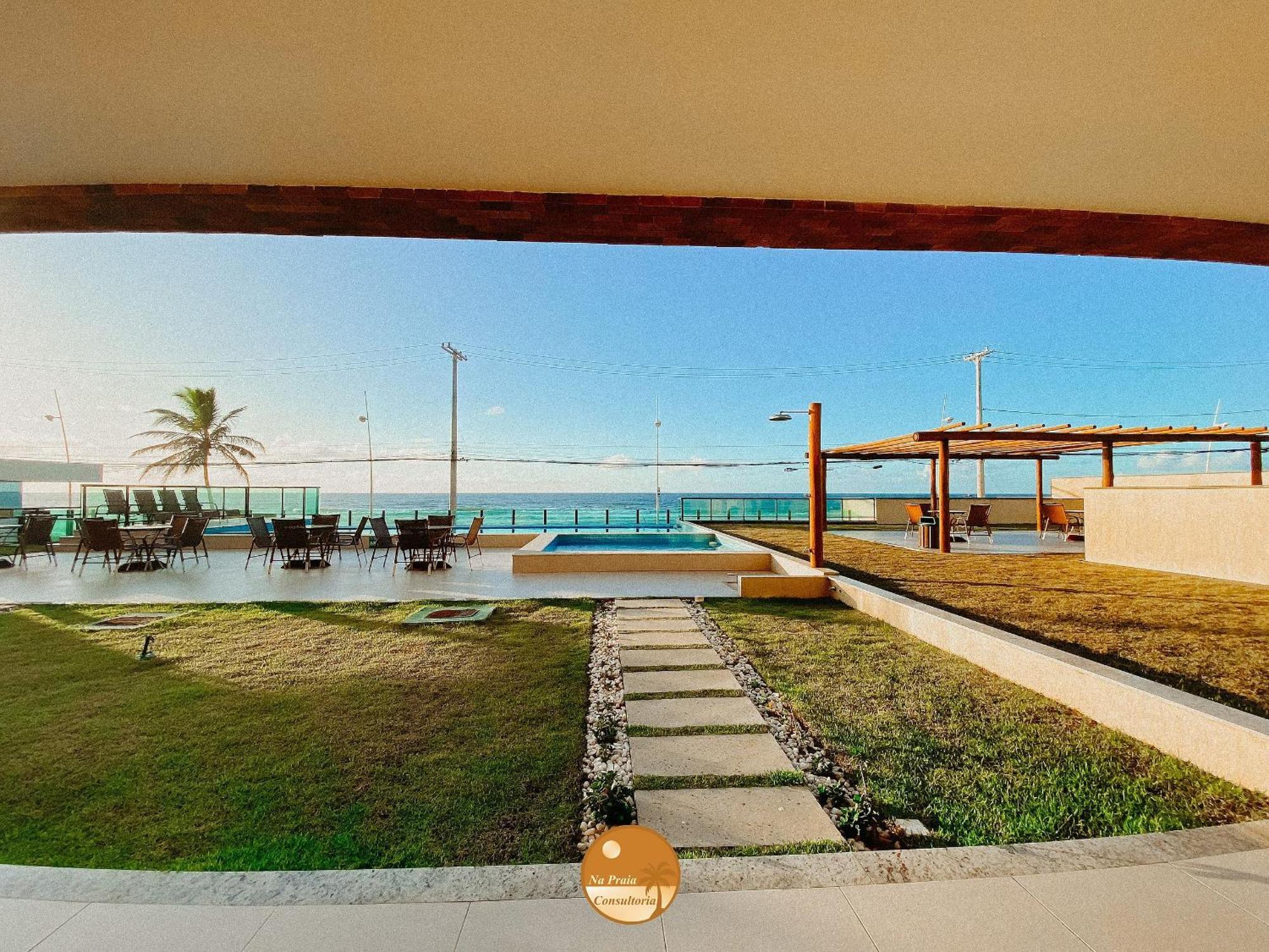 Pe Na Areia, Piscina Borda Infinita, Vaga De Garagem, Portaria 24 Hs