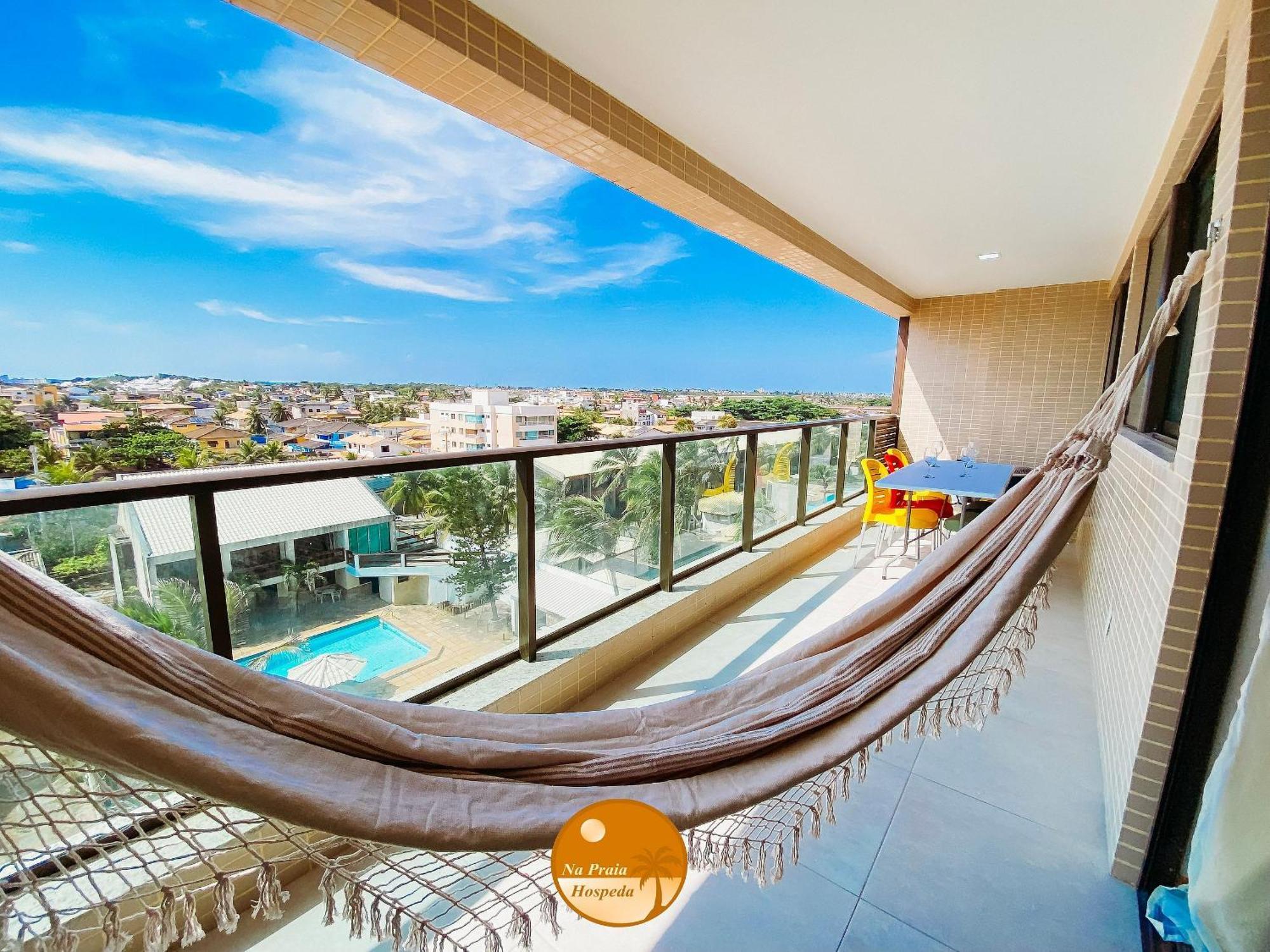 Pe Na Areia, Piscina Borda Infinita, Vaga De Garagem, Portaria 24 Hs *