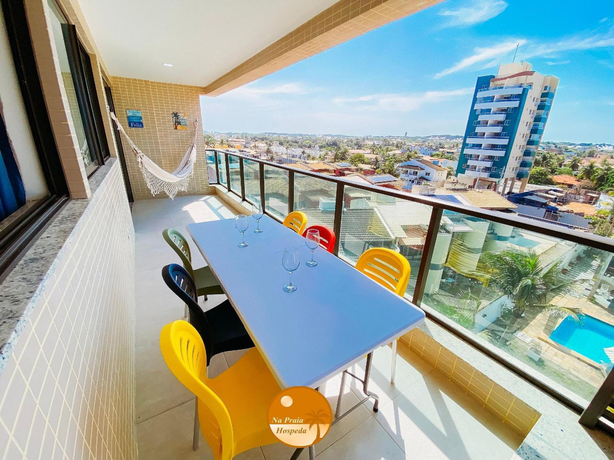 Pe Na Areia, Piscina Borda Infinita, Vaga De Garagem, Portaria 24 Hs Apartment