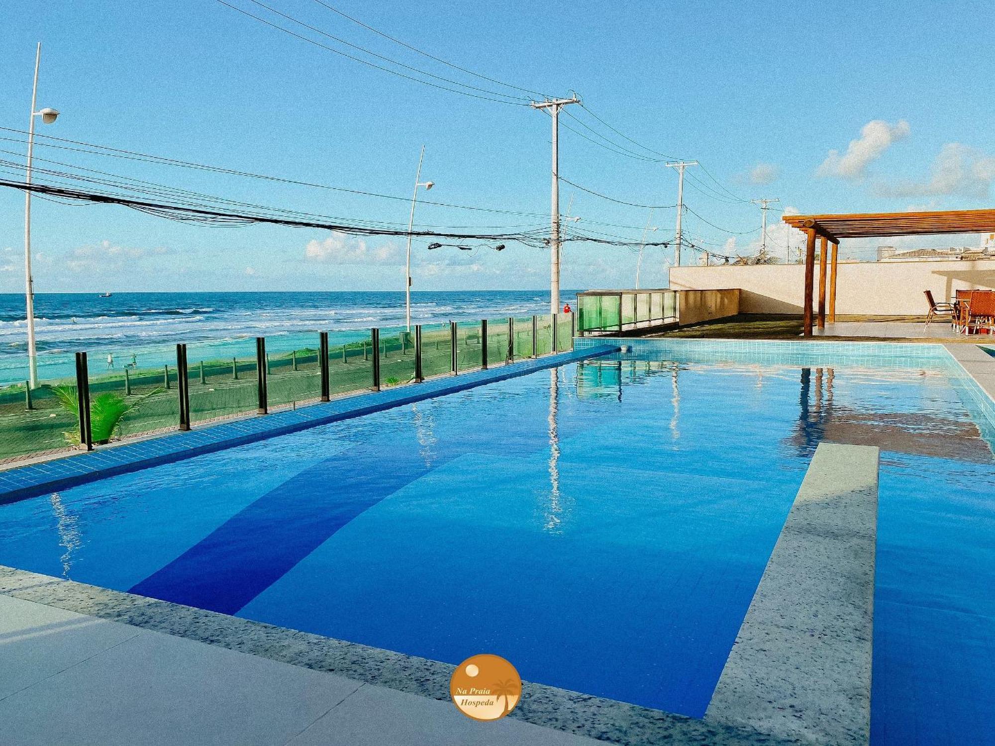 Apartment Pe Na Areia, Piscina Borda Infinita, Vaga De Garagem, Portaria 24 Hs