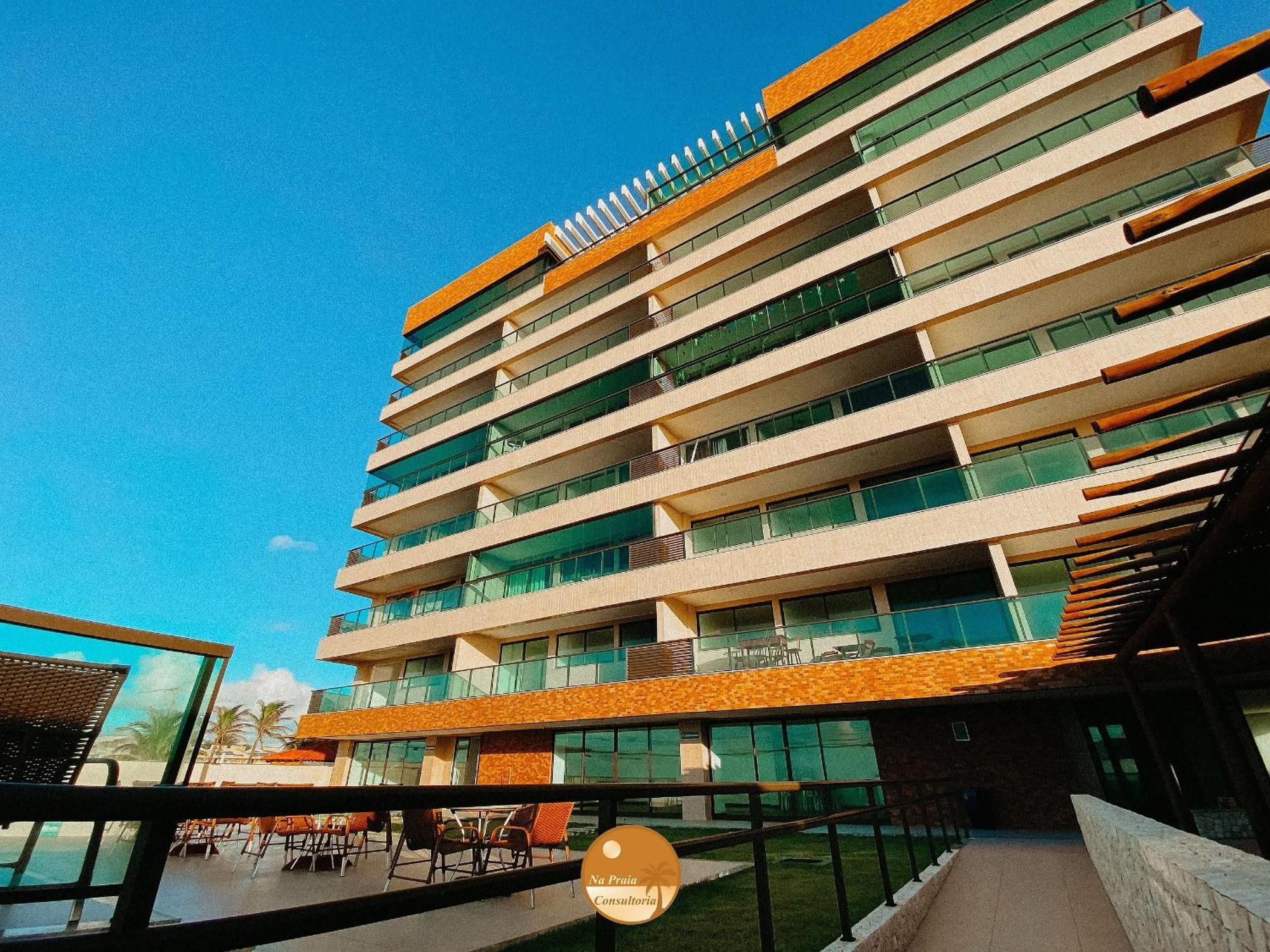Pe Na Areia, Piscina Borda Infinita, Vaga De Garagem, Portaria 24 Hs Apartment Salvador