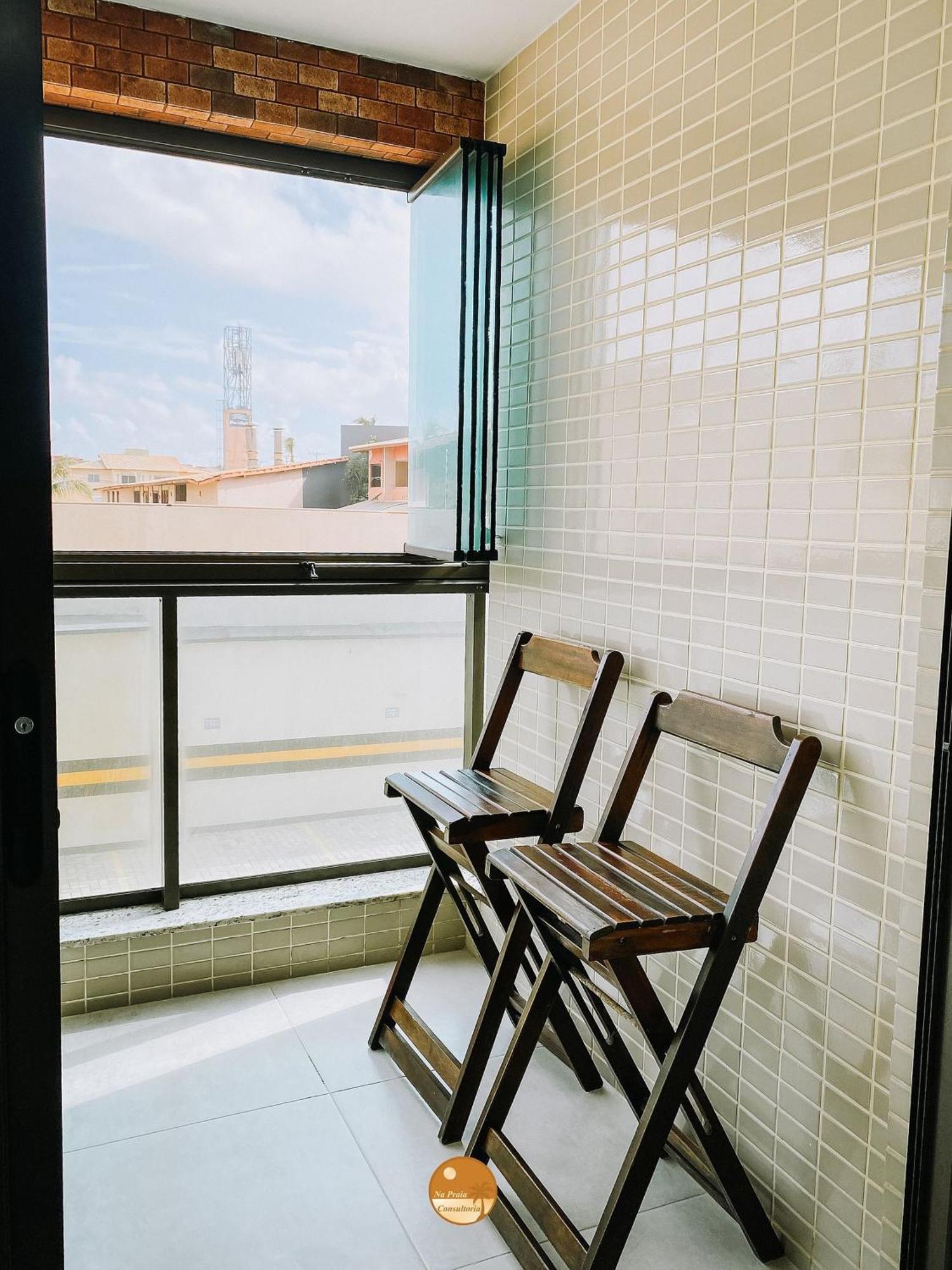 Pe Na Areia, Piscina Borda Infinita, Vaga De Garagem, Portaria 24 Hs Apartment Salvador