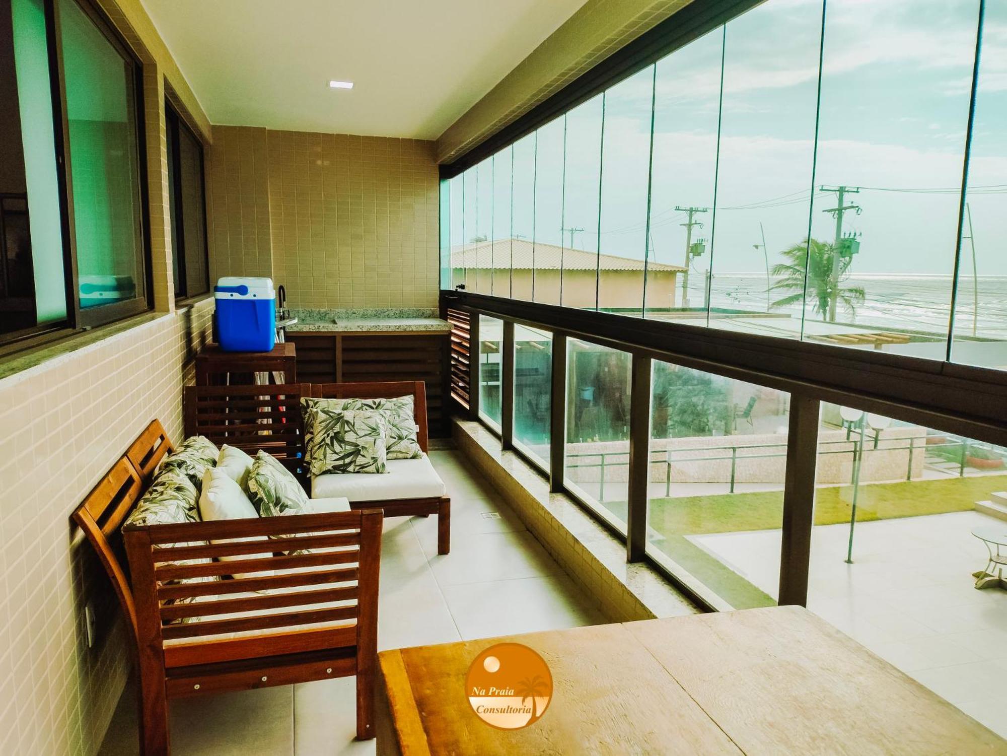 Pe Na Areia, Piscina Borda Infinita, Vaga De Garagem, Portaria 24 Hs * Salvador