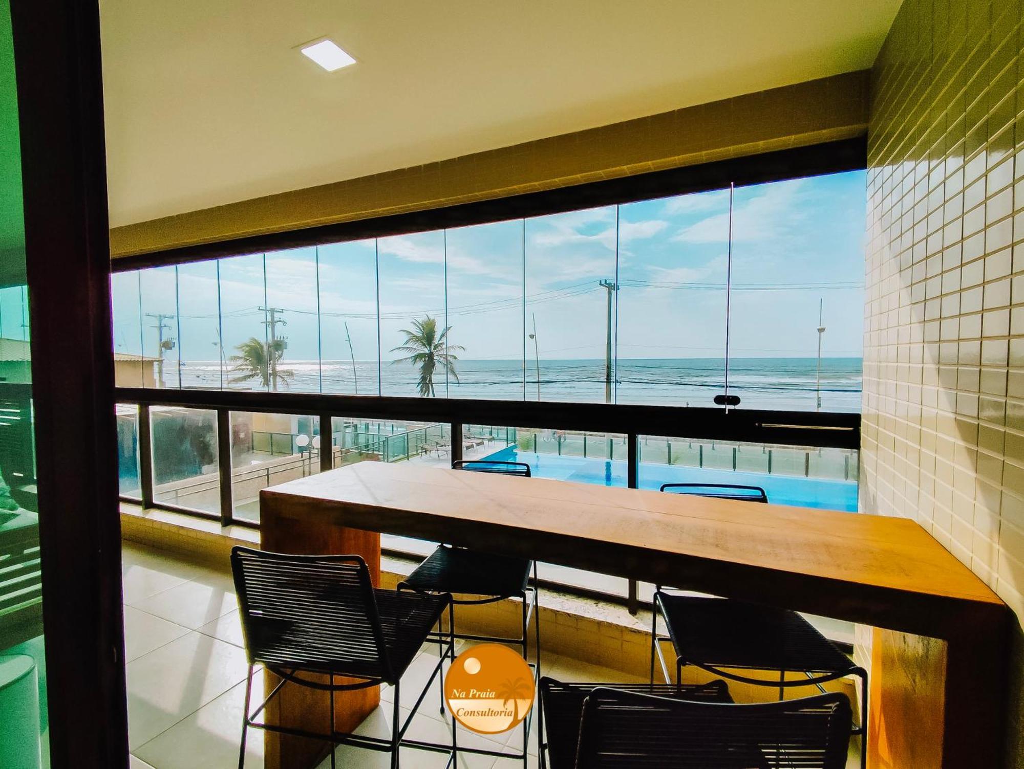 Apartment Pe Na Areia, Piscina Borda Infinita, Vaga De Garagem, Portaria 24 Hs Salvador