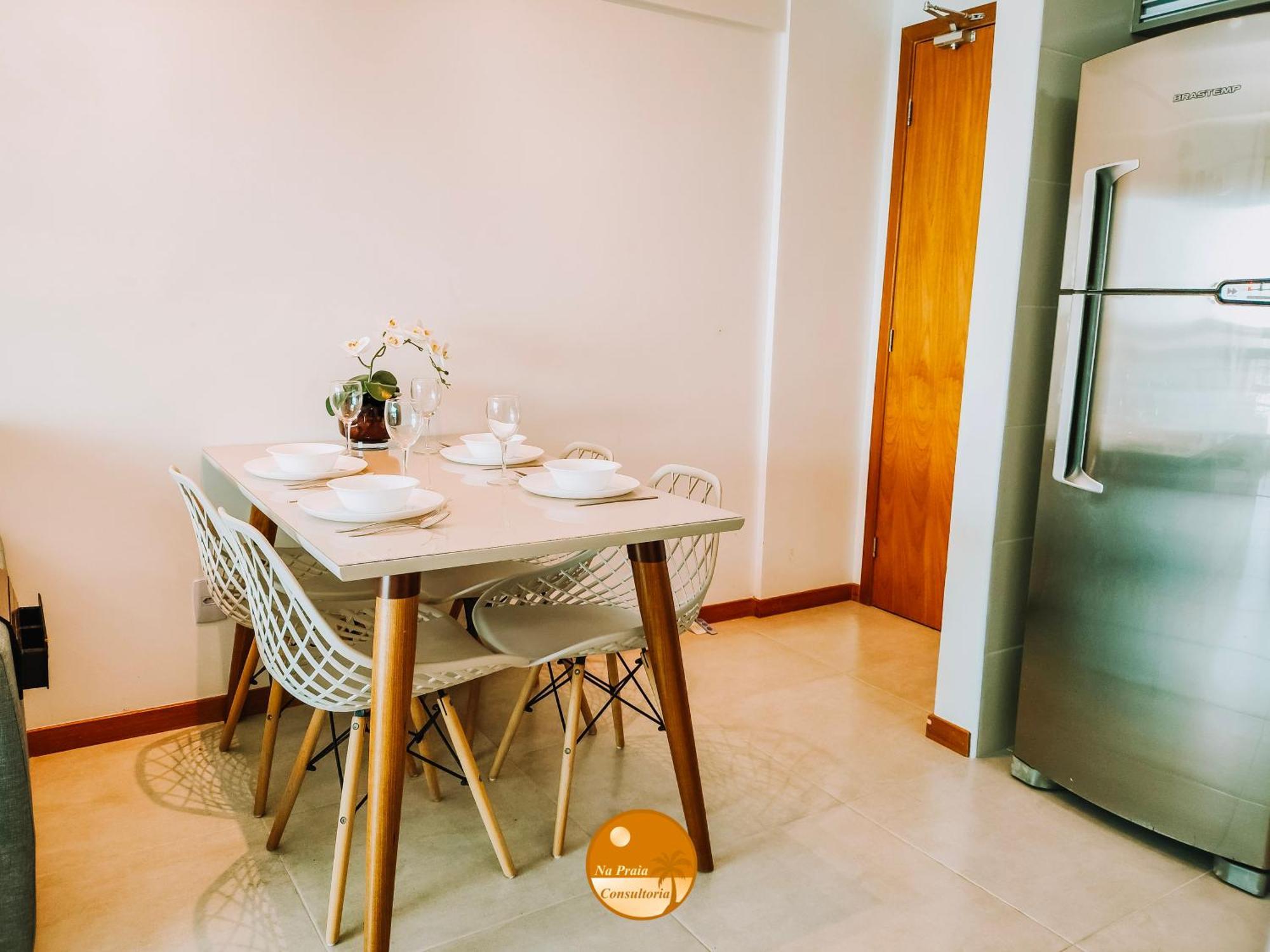Pe Na Areia, Piscina Borda Infinita, Vaga De Garagem, Portaria 24 Hs Apartment *