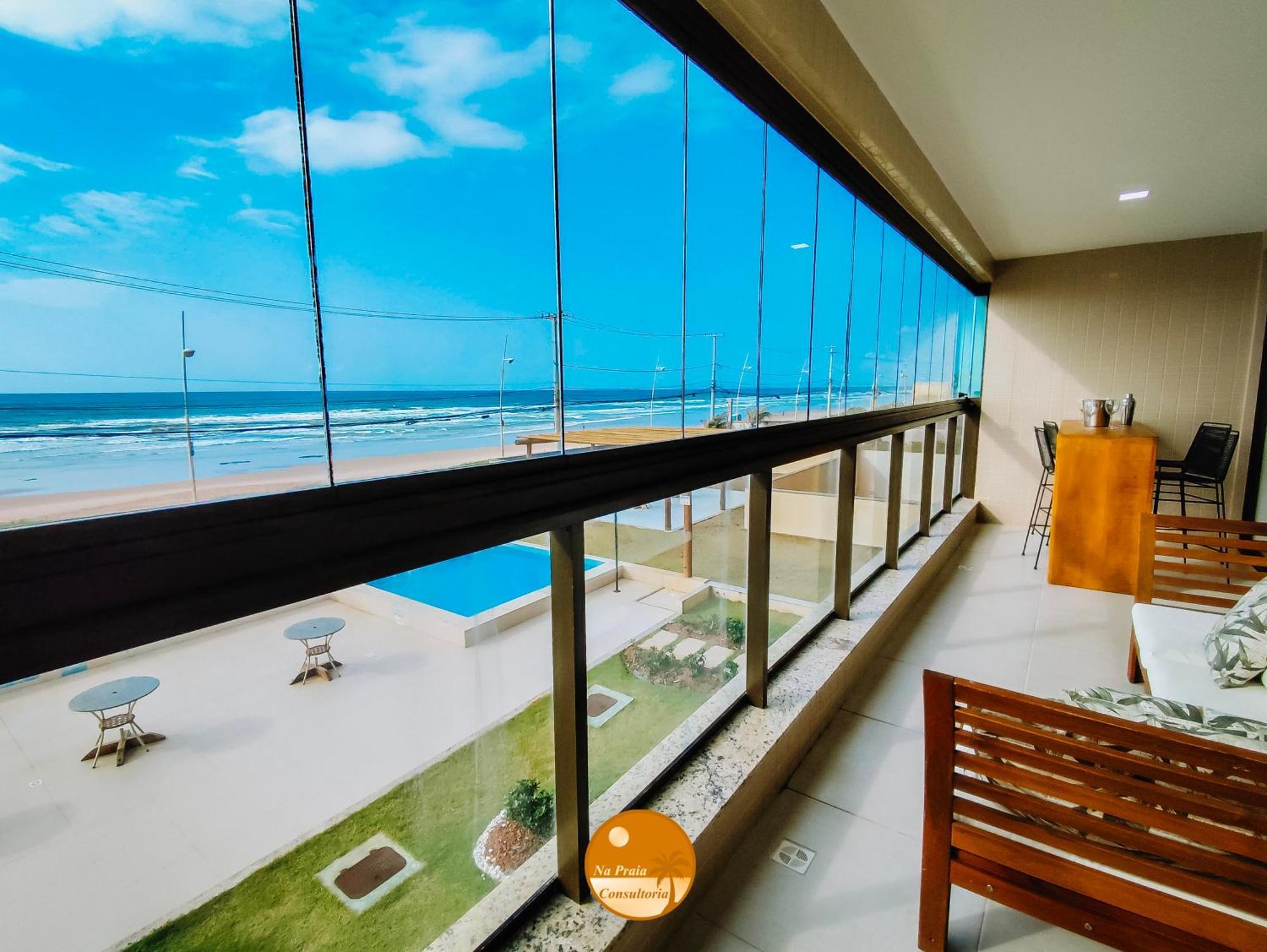 Apartment Pe Na Areia, Piscina Borda Infinita, Vaga De Garagem, Portaria 24 Hs Salvador