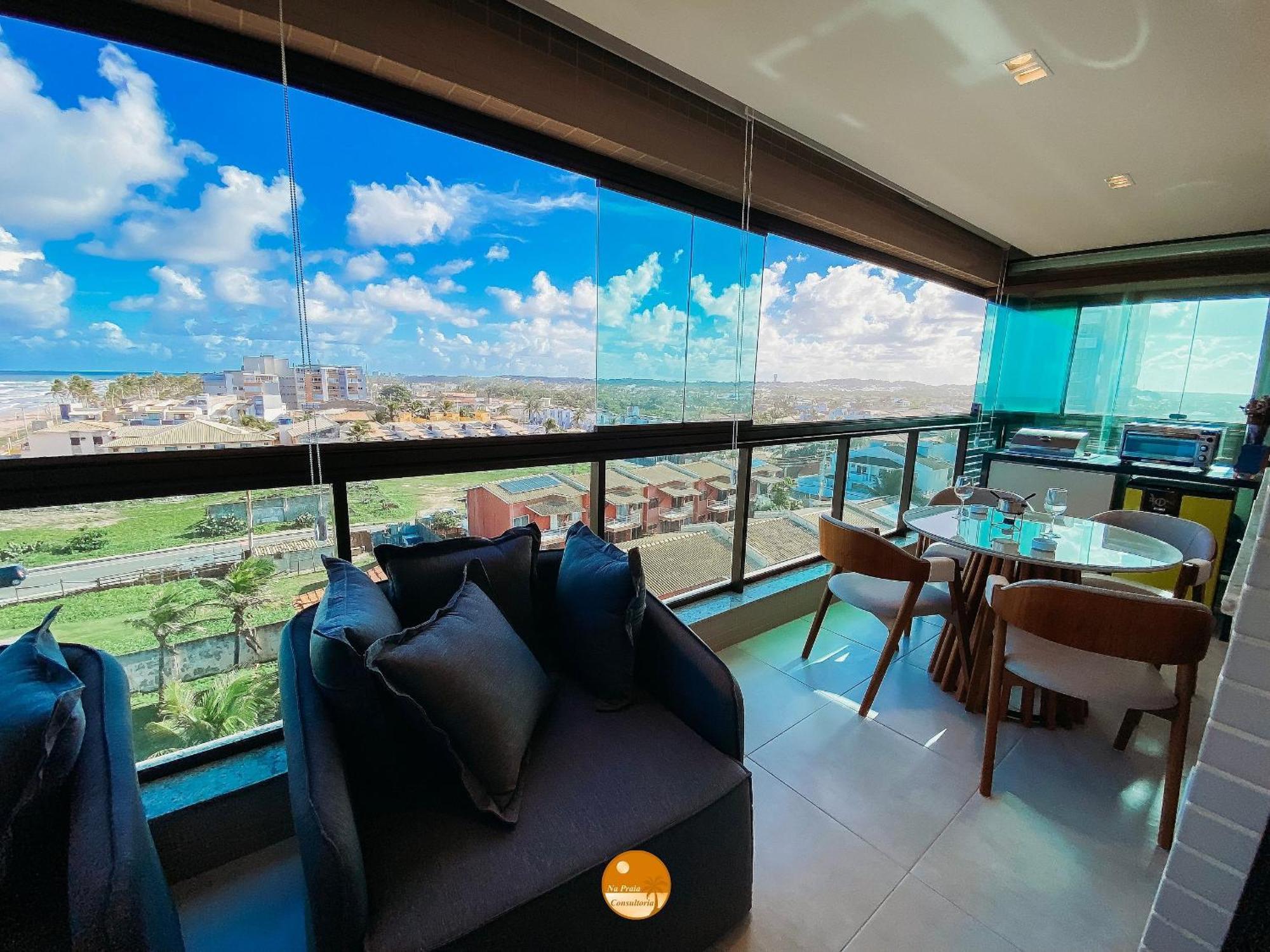 Apartamento Pe Na Areia, Piscina Borda Infinita, Vaga De Garagem, Portaria 24 Hs Salvador de Bahía