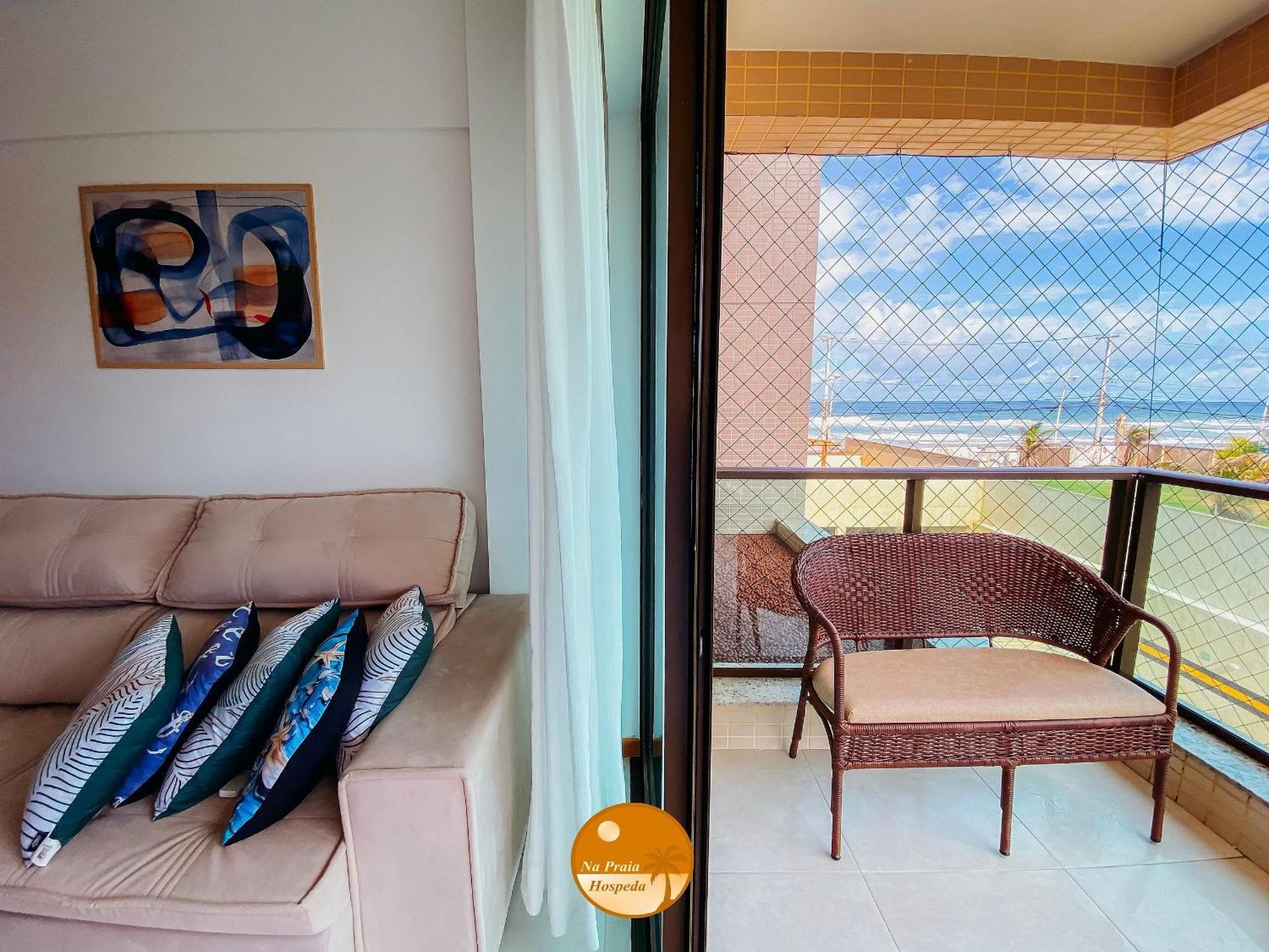 Apartamento Pe Na Areia, Piscina Borda Infinita, Vaga De Garagem, Portaria 24 Hs Salvador de Bahía
