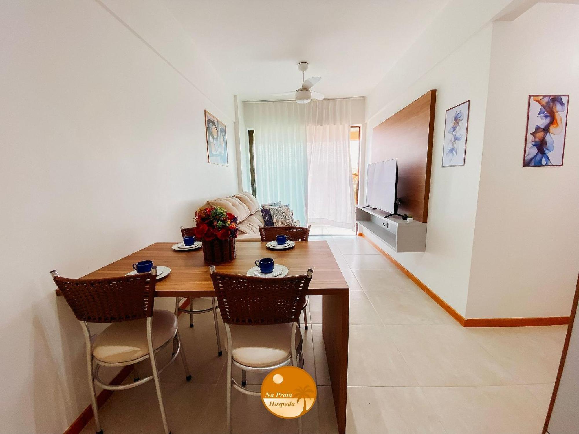Pe Na Areia, Piscina Borda Infinita, Vaga De Garagem, Portaria 24 Hs Apartamento